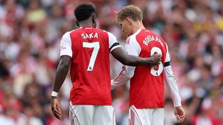 Arsenal: Bukayo Saka and Martin Odegaard set for scans as Mikel Arteta delivers injury update before Liverpool