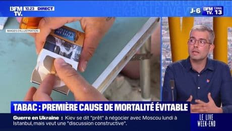Interdiction de la cigarette: cette mesure "a aussi la potentialité d'être un support pédagogique", assure Alexandre Cobigo (ligue contre le cancer)