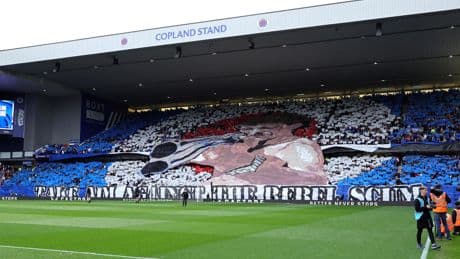 Police Scotland make decision on Union Bears' 'rebel scum' Rangers banner