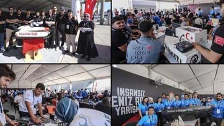 'TEKNOFEST Mavi Vatan' kapsamında düzenlenen yarışmalarda ödüller verildi