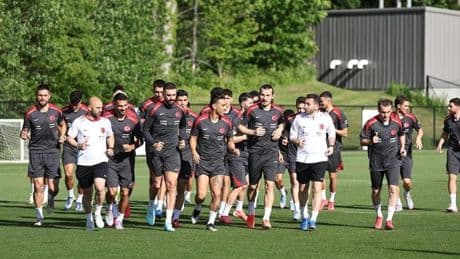 A Milli Futbol Takımı, hazırlıklarını ABD'de sürdürdü