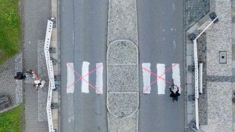 Verkehrssicherheit: Posse um selbstgemalten Zebrastreifen in Dresden