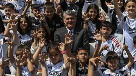 Beşiktaş'tan çocuklar için anlamlı etkinlik