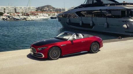 Mercedes para dos: el descapotable más exquisito y sensual