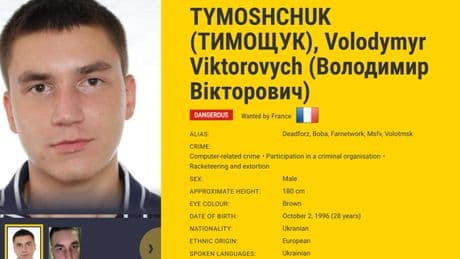 Volodymyr Tymoshchuk, chef ukrainien d’un réseau de cybercriminalité, placé sur la liste Europol des personnes recherchées