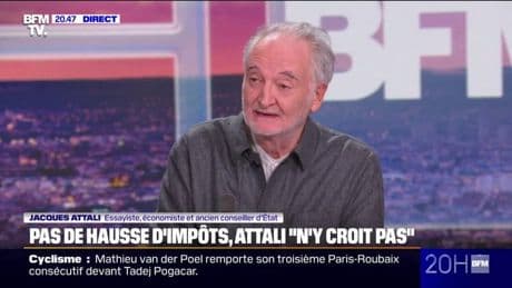 40 milliards d'euros d'économies en 2026: Jacques Attali, ancien conseiller d'État, "ne croit pas" à une non-hausse des impôts