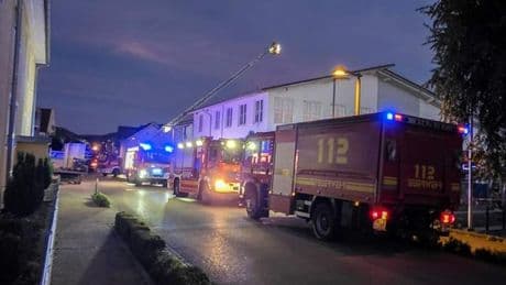Notfälle: Zwei Schwerverletzte bei Einsturz von Supermarktdach