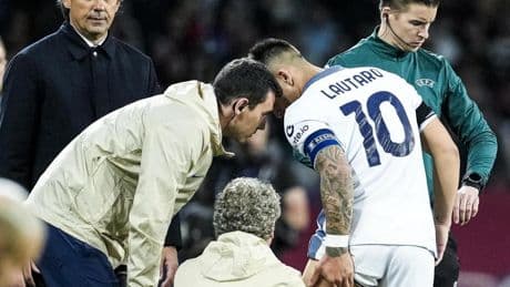 El Inter comunica por fin un ambiguo parte médico de Lautaro Martínez