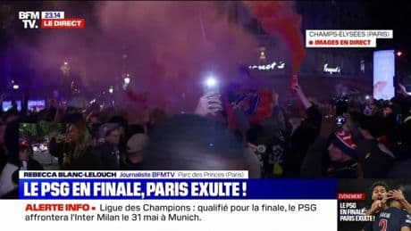 "Ça va rester gravé dans nos mémoires": les supporters du club parisien exultent après la victoire face à Arsenal
