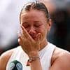 American tennis star Amanda Anisimova bursts into tears after crushing Wimbledon final loss