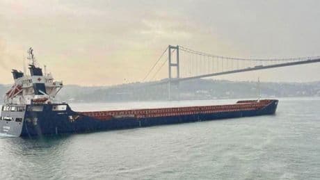 İstanbul Boğazı’nda gemi arızası; Ahırkapı Demir Sahası’na demirletildi