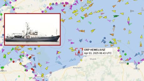 Nave russa della ?flotta ombra? sorpresa vicino a un cavo strategico tra Polonia e Svezia: «Manovre sospette»