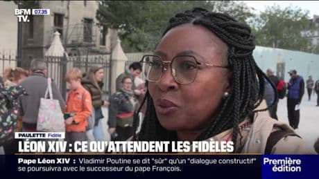 "On se laisse guider, on se laisse bousculer": les fidèles saluent l'élection du nouveau pape Léon XIV