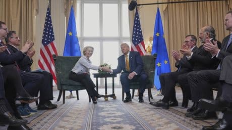 Droits de douane : Ursula von der Leyen et Donald Trump trouvent un accord entre l'Union européenne et les Etats-Unis