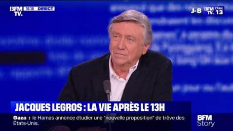 Changement de numérotation des chaînes TNT: "Le 13 va vous porter bonheur", affirme Jacques Legros à propos de BFMTV