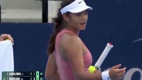 Emma Raducanu complains about crying child in Cincinnati Open loss
