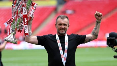 Nathan Jones: Charlton reward head coach with new five-year deal after securing Championship promotion