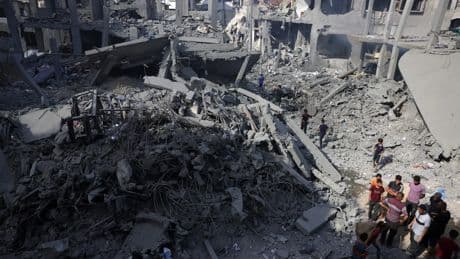 Israeli Strikes Pound Gaza in Renewed Military Campaign