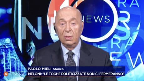Mieli promuove Meloni e spiazza la sinistra: gelo in studio