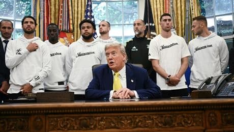 Timothy Weah reveals Juventus stars were forced into ‘weird’ Donald Trump meeting