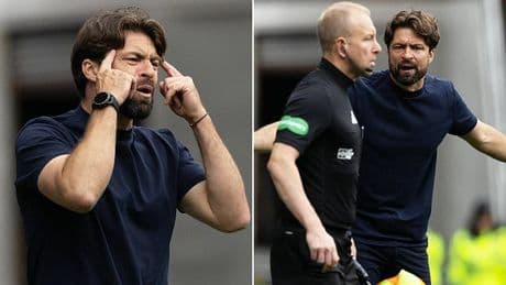 Martin plays down dugout ban concerns after red card in Middlesbrough friendly