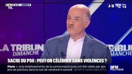Débordements en marge du sacre du PSG: "On est dans une situation qui est bien moins catastrophique que celle qui a été annoncée", estime Alain Bauer
