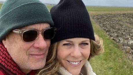 Tom Hanks posts topless selfie with wife Rita Wilson to mark 37th wedding anniversary