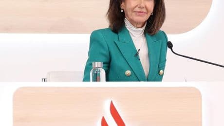 Banco Santander gana un 19% más hasta los 3.402 millones en el primer trimestre y reitera sus objetivos para 2025