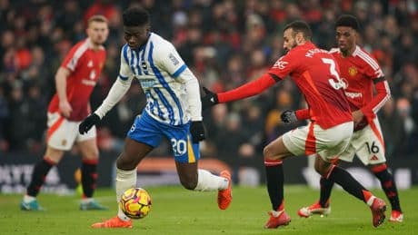 Carlos Baleba: Brighton 'very confident' of midfielder stay after rejecting Manchester United offer
