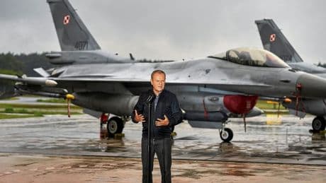 Polen: Tusk lässt Kampfjets wegen möglichem Drohnenangriff starten