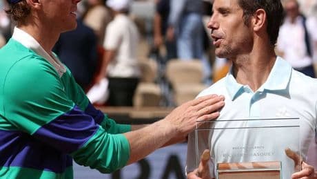 French Open 2025: Sinner schickt Franzosen-Fanliebling Gasquet in Rente