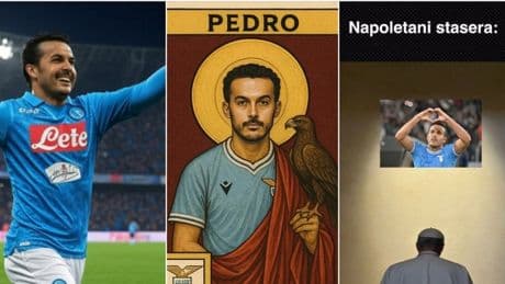Pedro, l'uomo scudetto del Napoli che spegne i sogni dell'Inter: l'ironia dei tifosi sui social. E ora la canzone di Raffaella Carrà diventa l'inno di una città