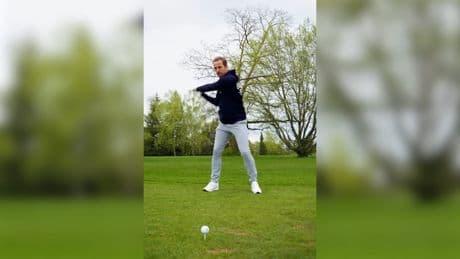 Urlaubs-Video aufgetaucht - Kane begeistert mit Golf-Wunderschlag