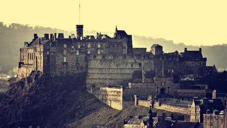 Why are Edinburgh's public services facing financial challenges?