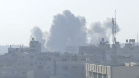 Huge explosion in Gaza as Israeli military launch next stage of ground offensive