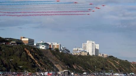Red Arrows flypast map: Exactly where and when planes will travel over UK for Armed Forces Day
