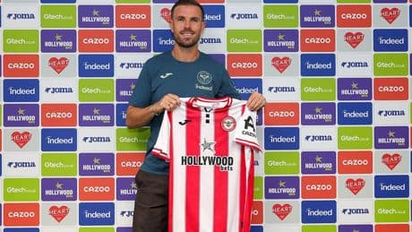 Jordan Henderson completes free-transfer switch to Brentford