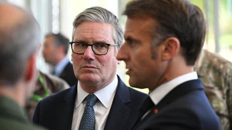 Emmanuel Macron blames Brexit for migrant crisis as Starmer agrees deal