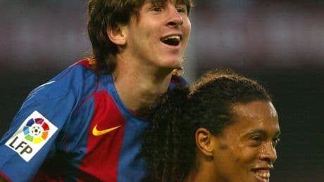 Se cumplen 20 años del primer gol de Leo Messi