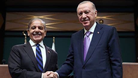 Pakistan Başbakanı Şerif'ten Cumhurbaşkanı Erdoğan'a teşekkür