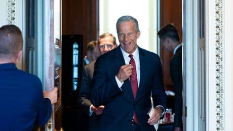 Exclusive: Thune vs. the polls on the "big, beautiful bill"