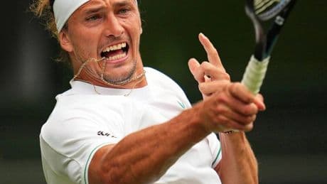 Wimbledon in London: Zverev steht vor dem Erstrundenaus – Fritz übersteht Krimi