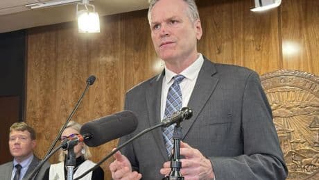Trump officials are visiting Alaska to discuss a gas pipeline and oil drilling