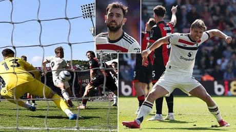 Bruno Fernandes believes Rasmus Hojlund must learn to deal with the pressure of leading the line for Man United