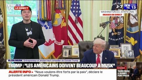 "Je continuerai d'être l'ami et le conseiller de Donald Trump", déclare Elon Musk lors de son départ de la Maison-Blanche