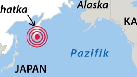 Schweres Erdbeben beschädigt russische Atom-U-Boot-Basis