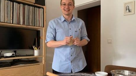 Vegane Ersatzprodukte: Foodblogger Rudi erreicht Tausende mit veganem Kaiserschmarrn