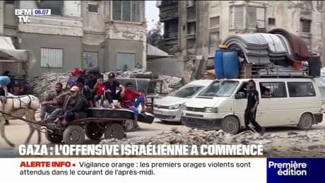 Alors que l'offensive israélienne a débuté à Gaza, les Palestiniens sont se disent exténués par leur exil incessant