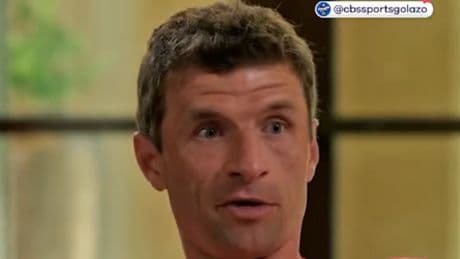 Thomas Muller's reaction to Man Utd transfer question speaks volumes - 'You mean now?'