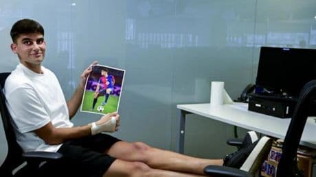 El test personal y futbolero a Gerard Martín
